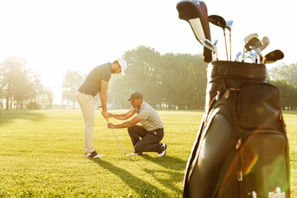 clase de golf de una hora. 1 hour golf lesson