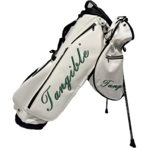 BOLSA DE GOLF DE POLIURETANO BLANCA TANGIBLE GOLF